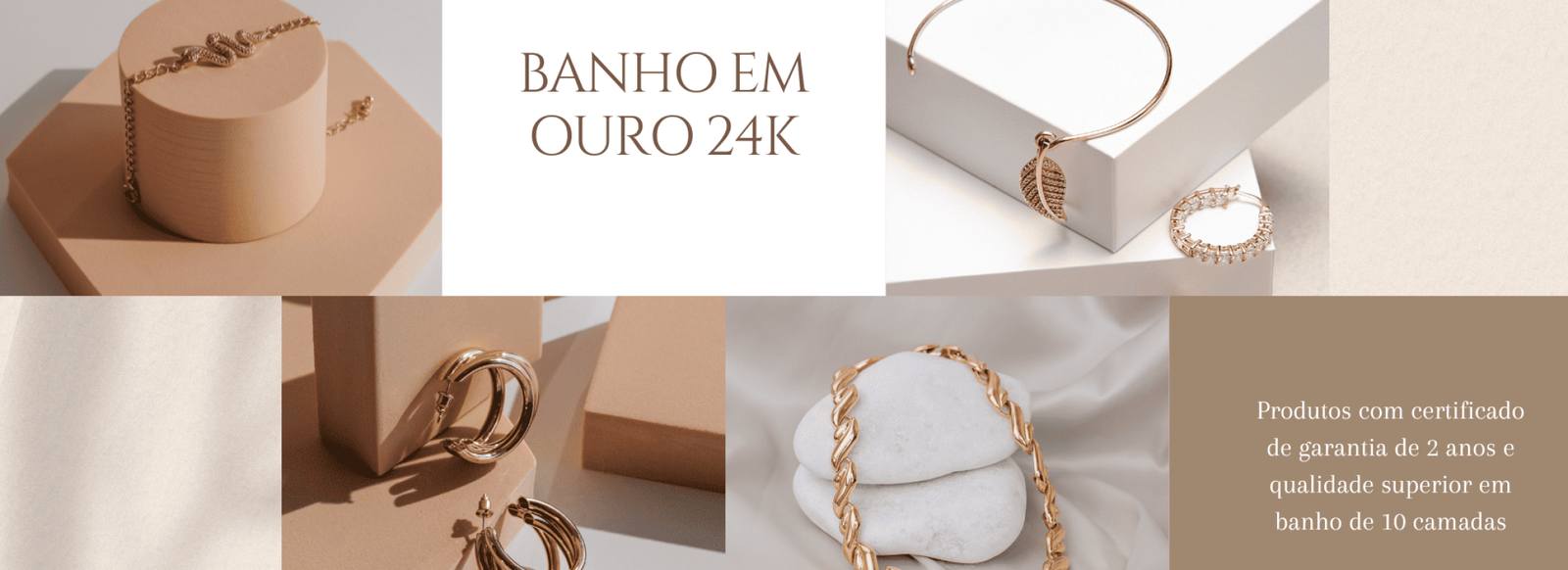 Beige and White Minimalist Jewellry Catalogue Presentation (1)