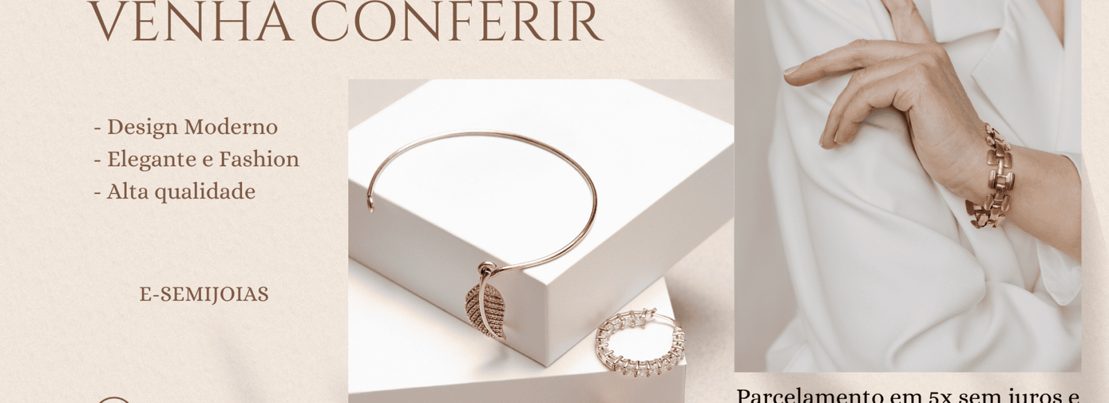 Beige and White Minimalist Jewellry Catalogue Presentation (2)